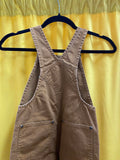 Carhartt Boys Brown Denim Overalls