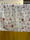 Snoopy and Woodstock Nursery Sheet