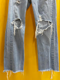 Rag & Bone Women's Distressed Light Wash Jeans Size 26