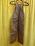 Carhartt Boys Brown Denim Overalls