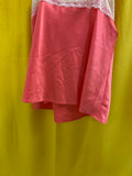 Women's Pink Camisole with Lace Trim Size Large