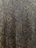 Frazier Lawrence Brown and Black Patterned Short Sleeve T-Shirt