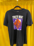 Truth Cult Graphic Men's T-Shirt Black Orange Purple