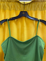 Green Women's Camisole with Chain Detail, Size M
