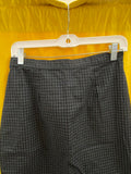 Byer Too! Women's Size 11 Black and Gray Patterned Skirt