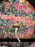 Free People Multicolor Ribbed Knit Cropped Sweater