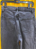 Abercrombie and Fitch Black High-Waisted Straight Leg Jeans 29x40