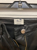 Wilfred Black Faux Leather Pants Size 2