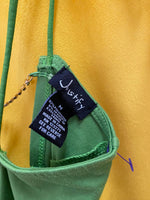 Green Women's Camisole with Chain Detail, Size M
