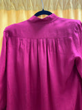 Women's Jerry Regenbogen Long Sleeve Dress in Magenta