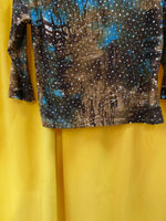 Brittany Black Petite Women's Top with Sequin Detail