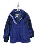 Columbia Sportswear Waterproof Camping Rain Jacket Women's Small Purple