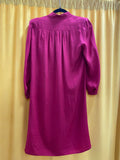 Women's Jerry Regenbogen Long Sleeve Dress in Magenta