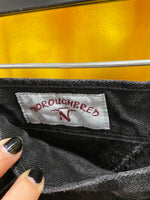 Vintage Thoroughbred Western Black Women's Jeans Made in USA Denim Rodeo