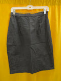 Byer Too! Women's Size 11 Black and Gray Patterned Skirt
