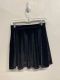 Velvet Mini Skirt