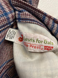 1970s Big E Plaid Levi’s