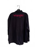 XXL Wrangler Long Sleeve Western Embroidery Spellout