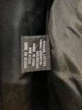 JNY Jones New York Men's Genuine 90s Y2K Leather Black Blazer Jacket 48L Plus