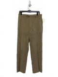 Tasso Ella Mens Khaki Thin Wale Corduroy Pants 30x30 Preppy Classic Lightweight