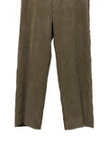 Tasso Ella Mens Khaki Thin Wale Corduroy Pants 30x30 Preppy Classic Lightweight