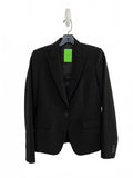Theory Black Women's Blazer Size 2 Work Minimalist Office Tailored Menswear Vibe