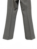 True Vintage 60s Women's Black & White Geometric Patterned Pants Edw. Hawk 30"