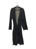 Polo Ralph Lauren Black Polka Dot Lightweight Robe with Belt L/XL