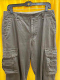 Unionbay Men's Cargo Pants in Dark Taupe Brown Gray 32” waist Medium