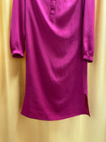 Women's Jerry Regenbogen Long Sleeve Dress in Magenta