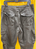 Unionbay Men's Cargo Pants in Dark Taupe Brown Gray 32” waist Medium