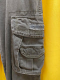 Unionbay Men's Cargo Pants in Dark Taupe Brown Gray 32” waist Medium