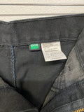 Black Women's Rockies Denim Casual Pants