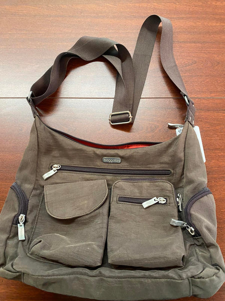 Baggallini Brown Crossbody Bag with Multiple Pockets