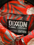 Dixxon Men's Limited Edition Red Floral Button-Up Shirt