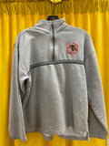 Winter Hawks Hockey Club Gray Half-Zip Pullover Sweatshirt Size Medium