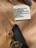 St. John's Bay Women Cashmere Blend Double Breast Beige Pea Coat w/ Hood Medium