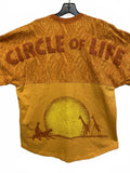 Lion King Spirit Jersey Long Sleeve Tee Shirt Circle Life Spellout Size Medium