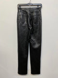 Wilfred Black Faux Leather Pants Size 2