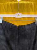 Byer Too! Women's Size 11 Black and Gray Patterned Skirt