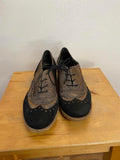 Stuart Weitzman Men's Two-Tone Wingtip Oxford Shoes Size 7