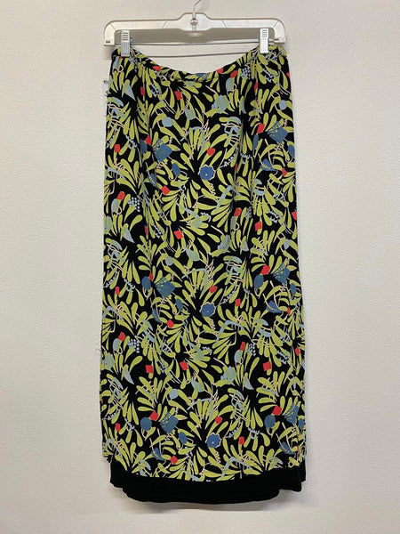 Women's Y2K Floral Pattern Midi Skirt