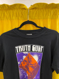 Truth Cult Graphic Men's T-Shirt Black Orange Purple