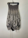 Funky lapis skirt