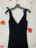 Free people black midi dress