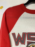 80s wsu cougars raglan shirt