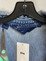 polo denim zip up jacket