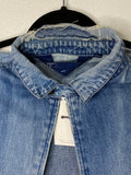 polo denim zip up jacket