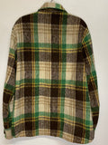 CPO brown/green flannel